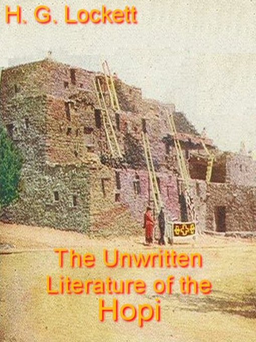 Cover image for The Unwritten Literature of the Hopi